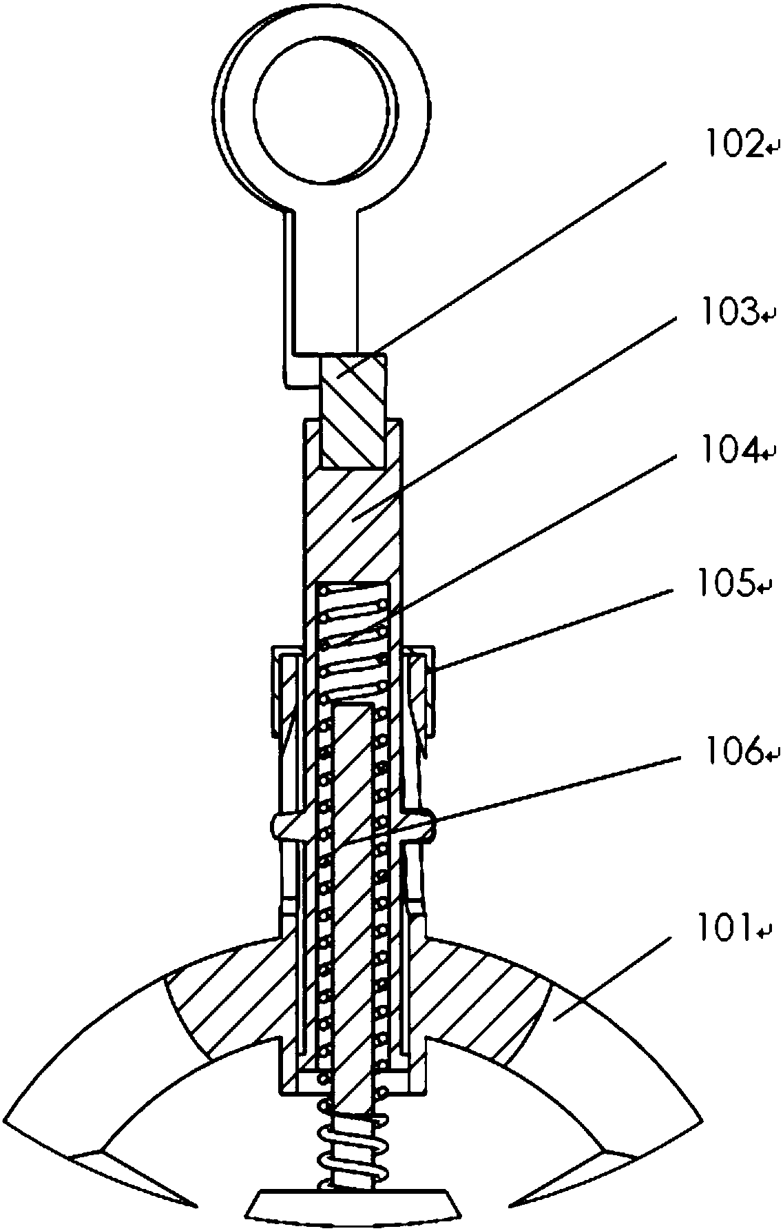 A spiral pipe inner wall grinding and polishing robot adaptable to different pipe diameters