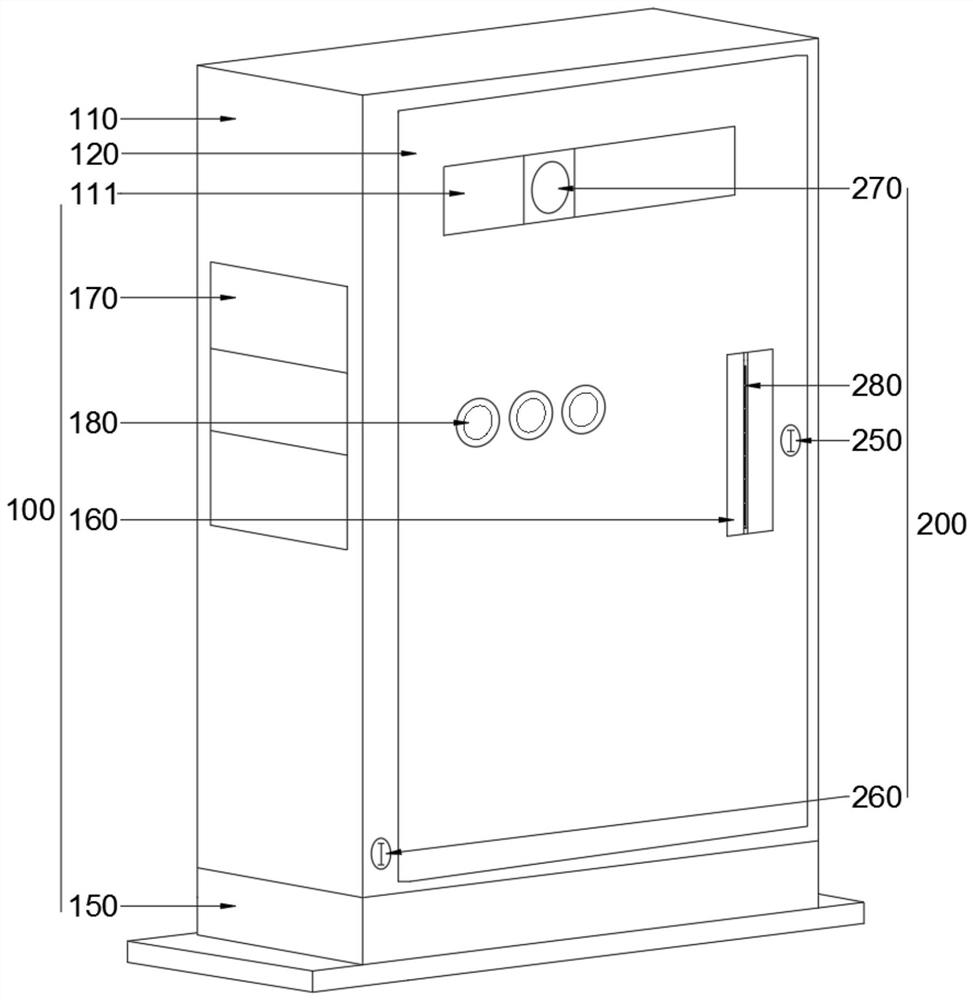 Anti-theft prepayment low-voltage distribution box