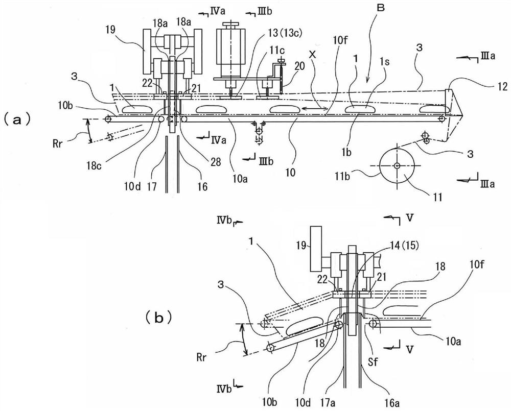 Packaging method, packaging device, packaging body and closure device for simple closure portion thereof