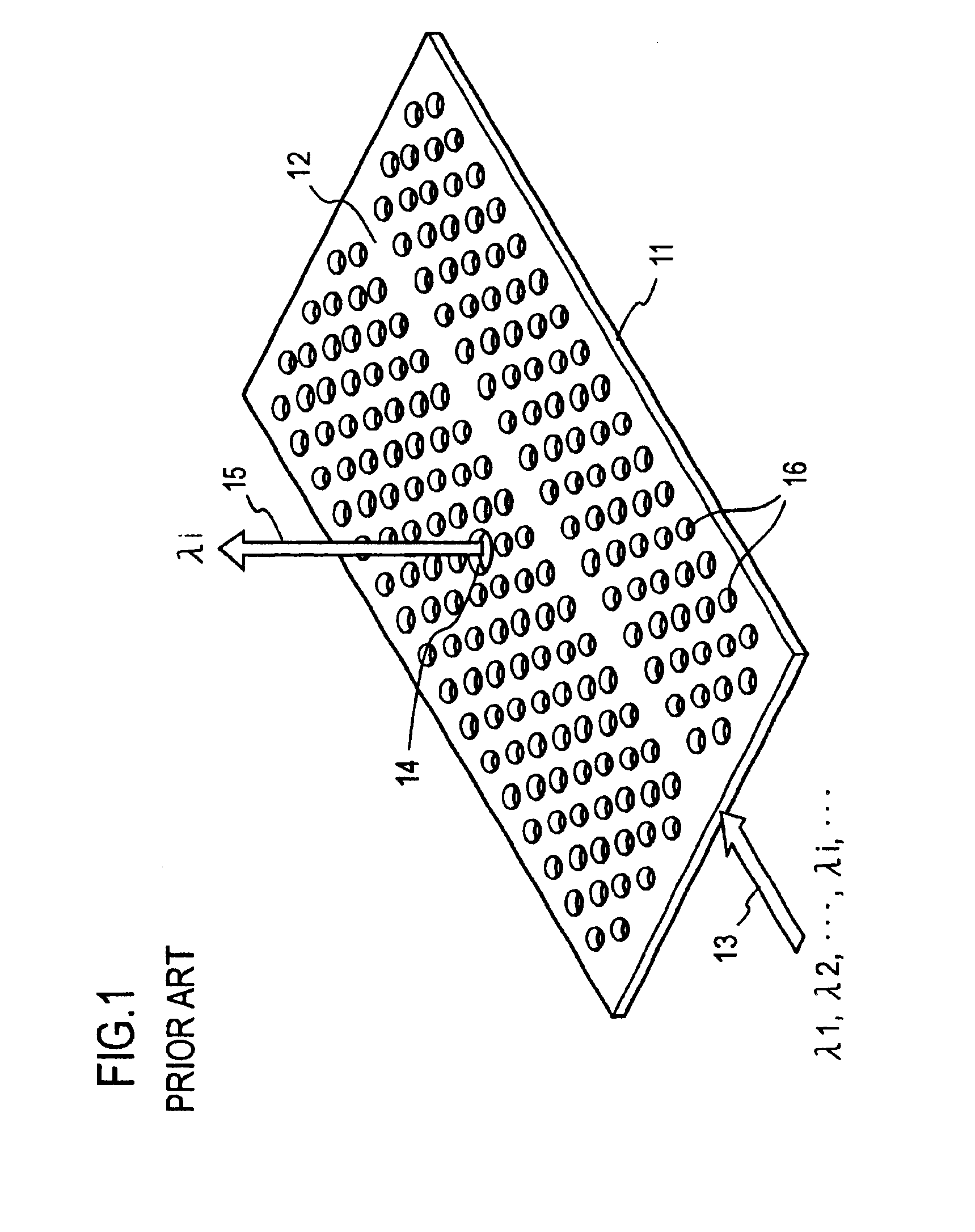 Two-dimensional photonic crystal device