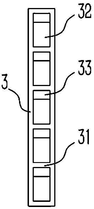 Water tank structure of heat exchange water tank