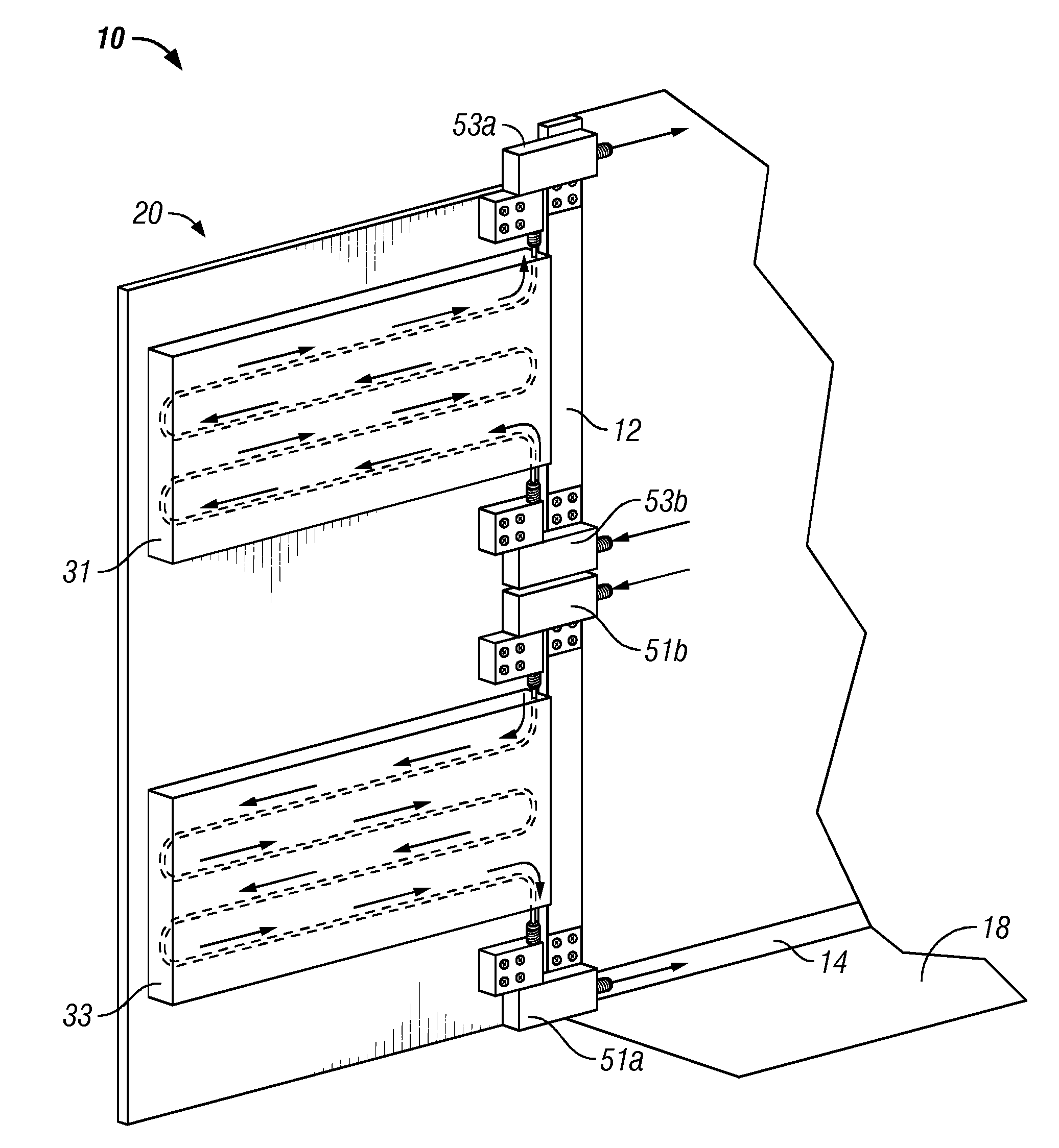 Integral Swivel Hydraulic Connectors, Door Hinges, and Methods and Systems for Their Use