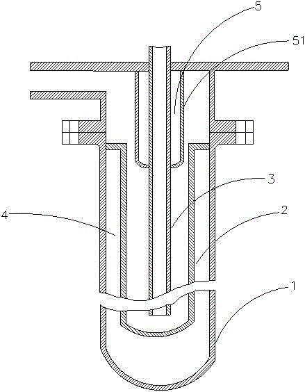 High-efficient radial heat pipe for heat transfer and finned pipe thereof