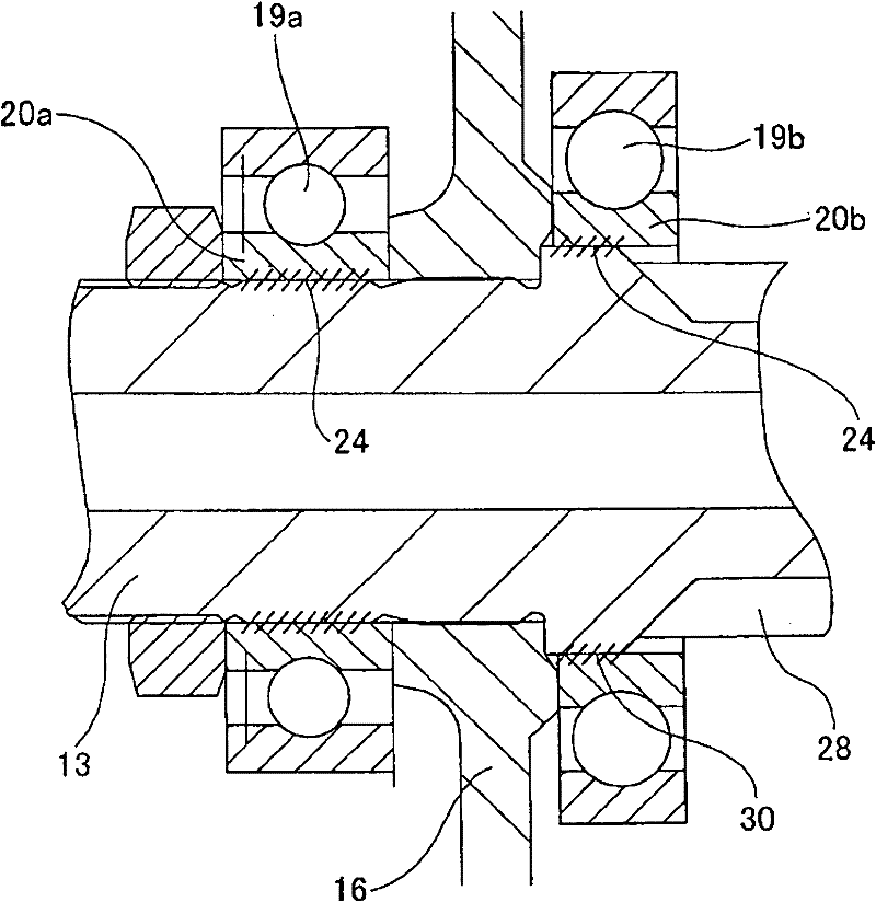 Motorized power steering device