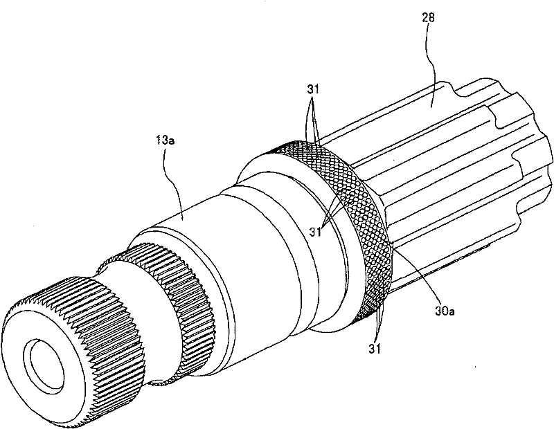 Motorized power steering device