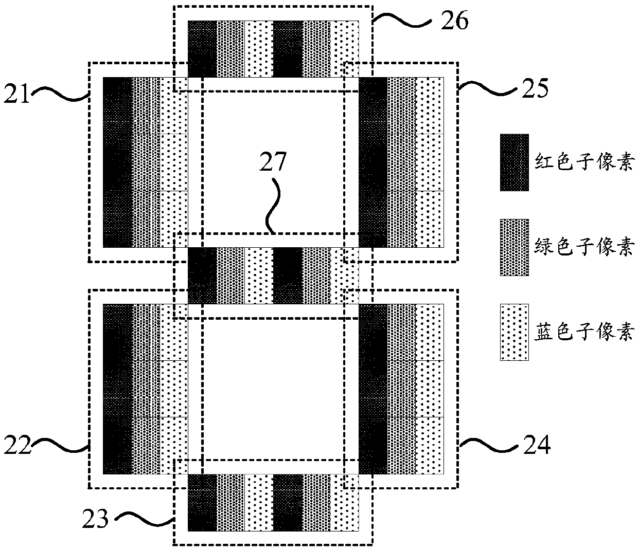 Display structure, display panel and display device