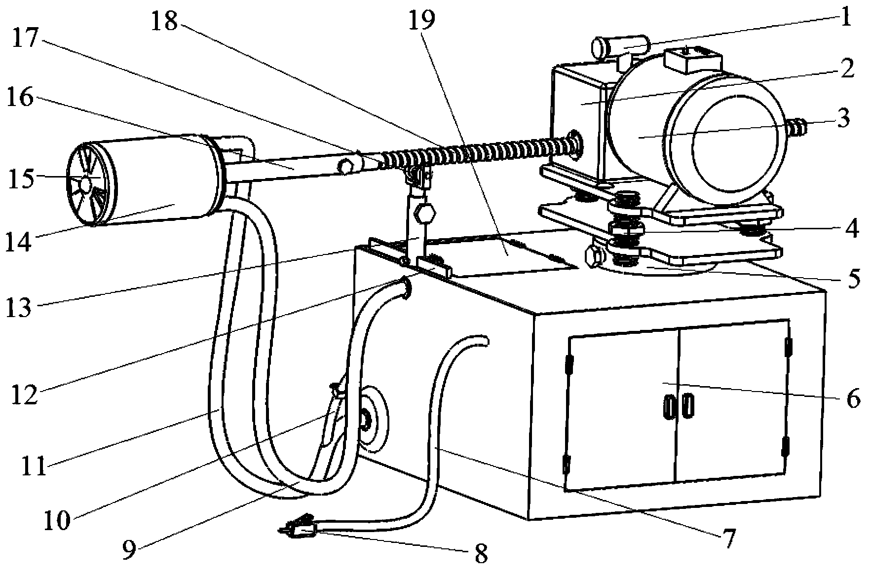 Indoor model test device capable of simulating slurry balance shield construction and use method thereof