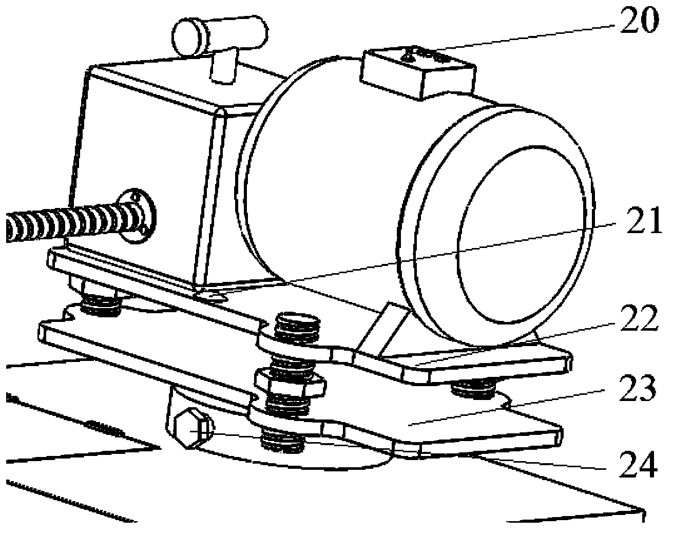 Indoor model test device capable of simulating slurry balance shield construction and use method thereof