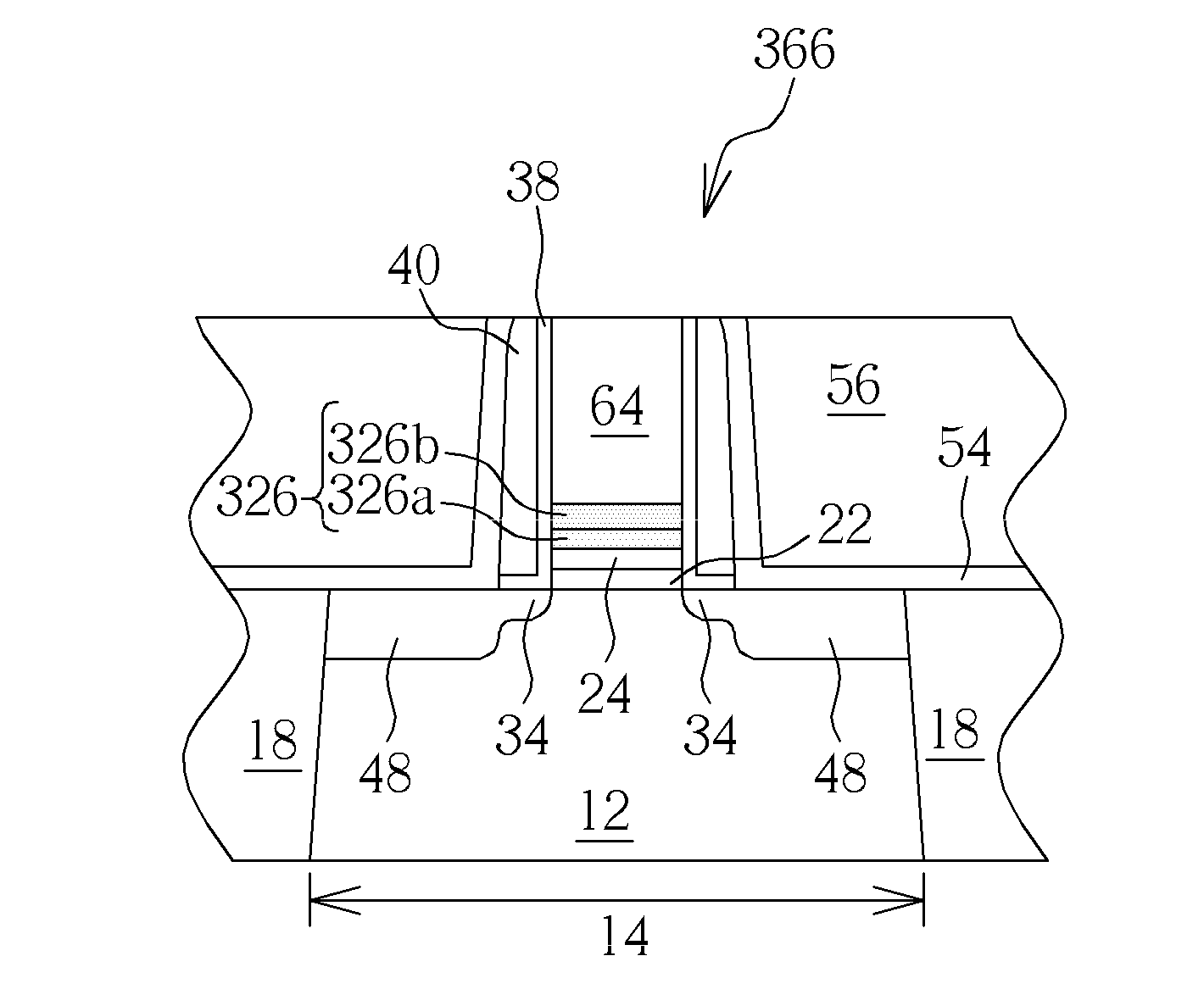 Metal gate structure