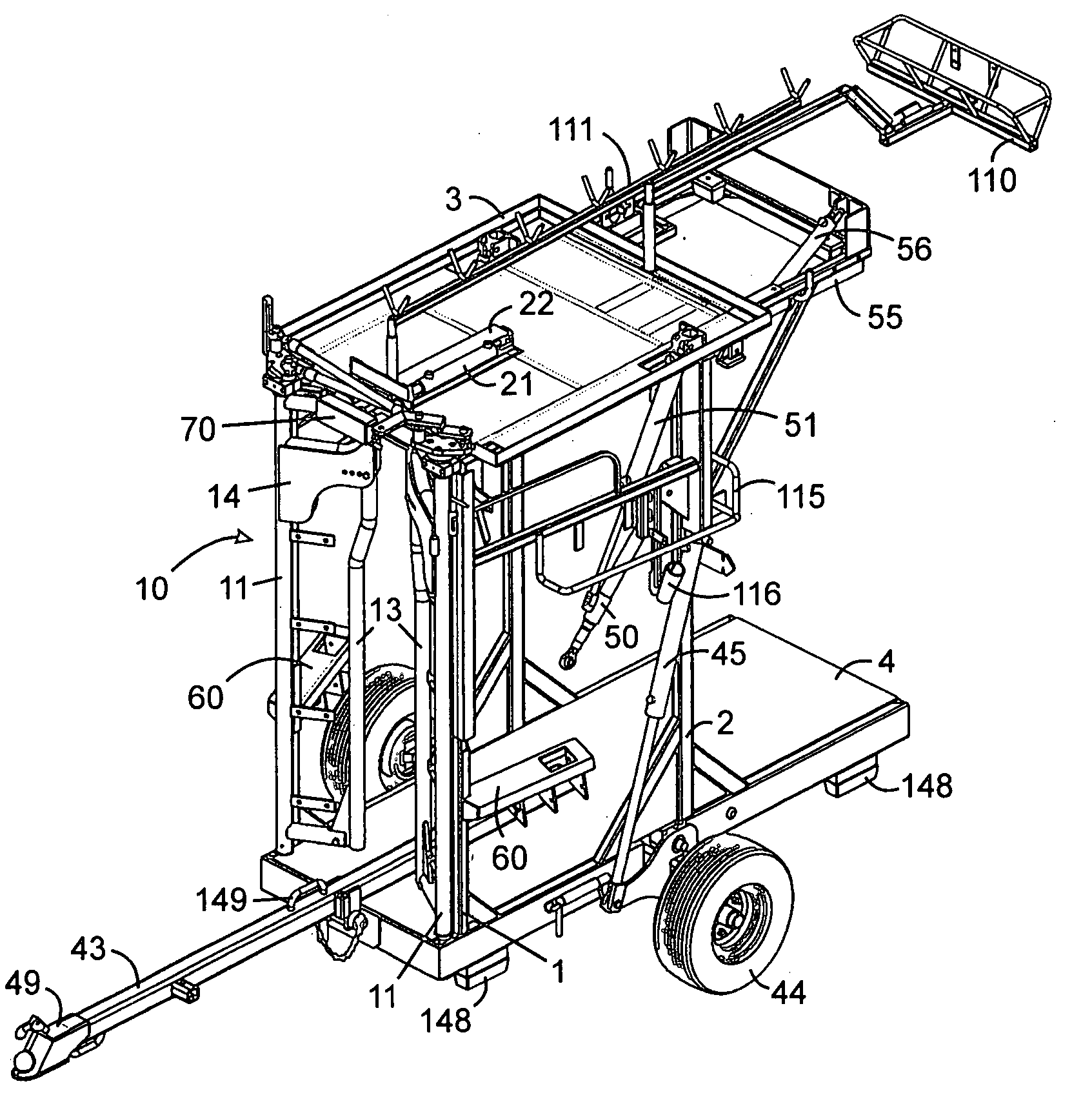 Hoof trimming stall