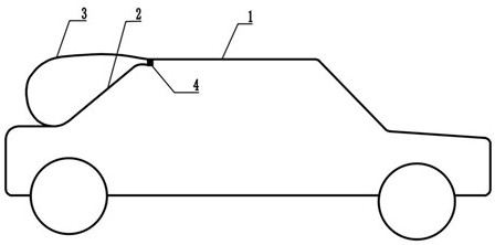 A method for protecting human-earth collision damage of high-speed cars