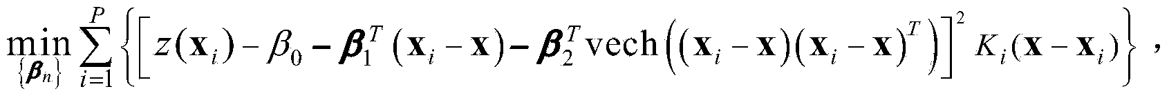 Image super-resolution rebuilding method based on confidence coefficient kernel regression