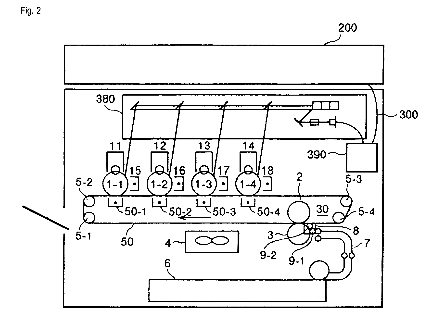 Color image processing method and a color image processor