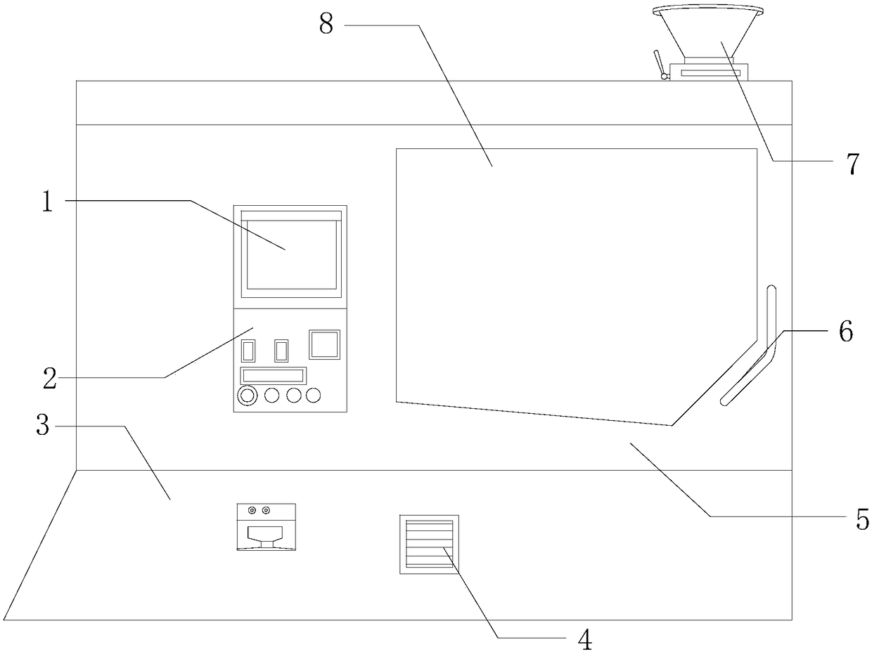 Manufacturing equipment for hydraulic engineering flashboards