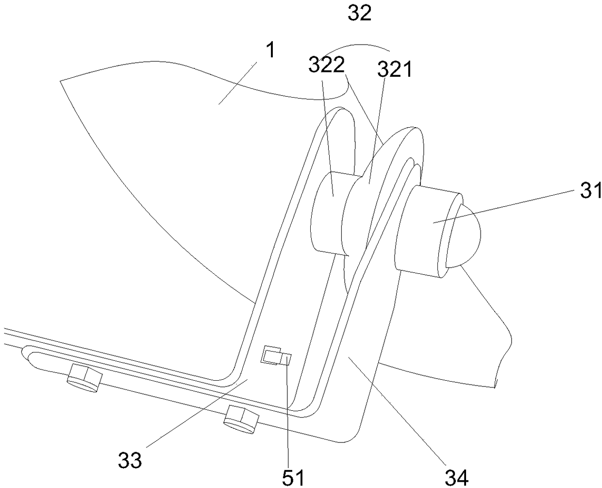 Locking Mechanism of Cabin Door and Its Alarm System