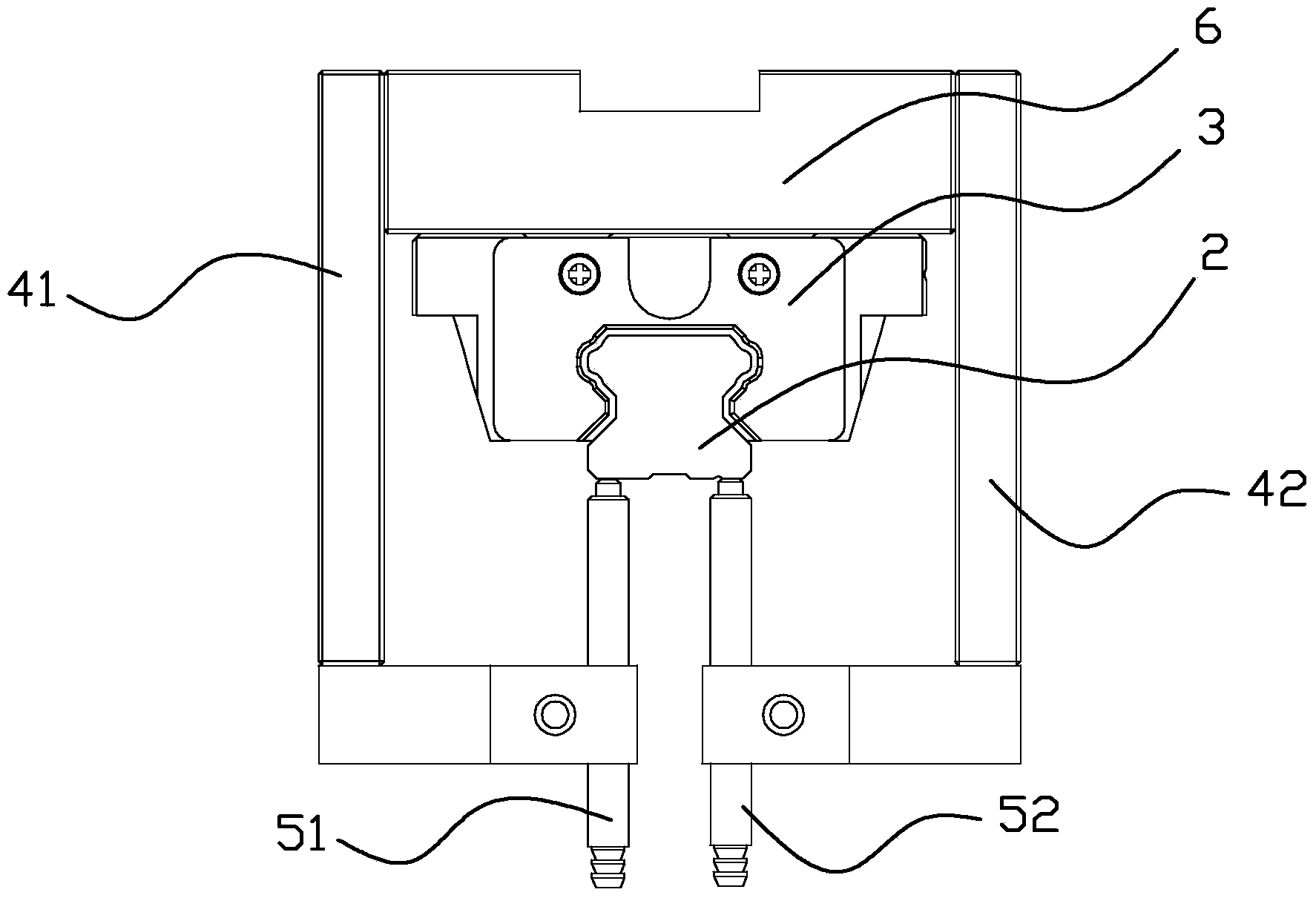 Linear guide rail precision automatic measuring device and measuring method thereof