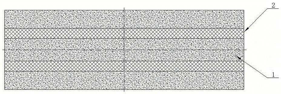 Polymer composite grinding wheel substrate and preparation method thereof