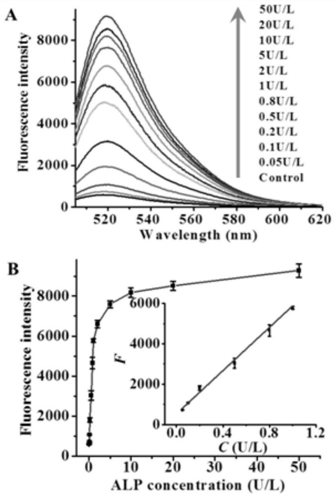 A kit and method for detecting alkaline phosphatase