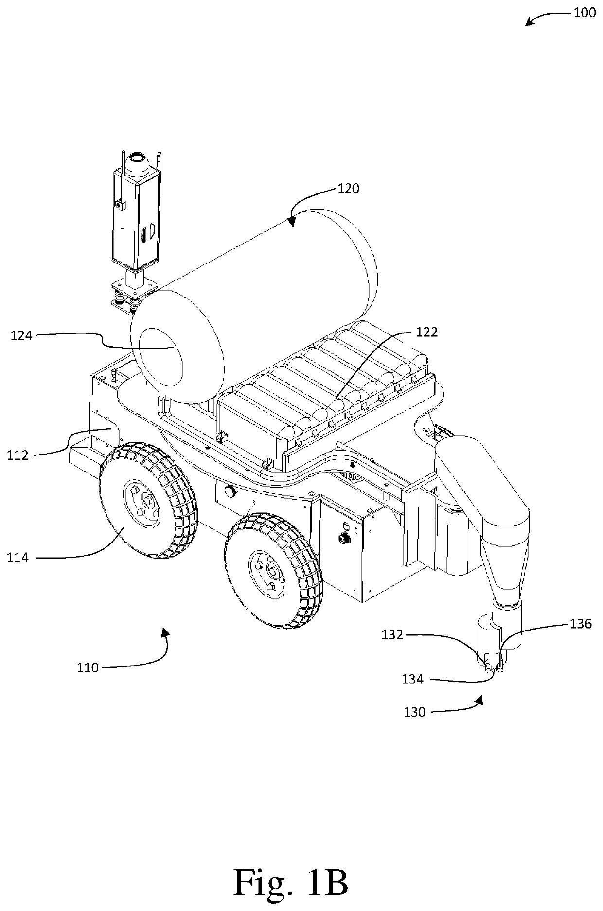 Agricultural robot for a vertical farming unit