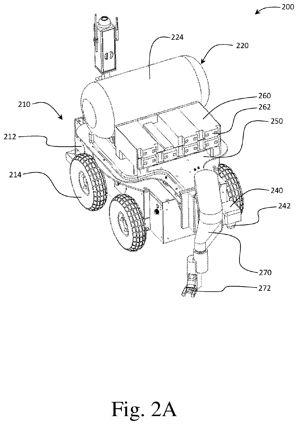 Agricultural robot for a vertical farming unit