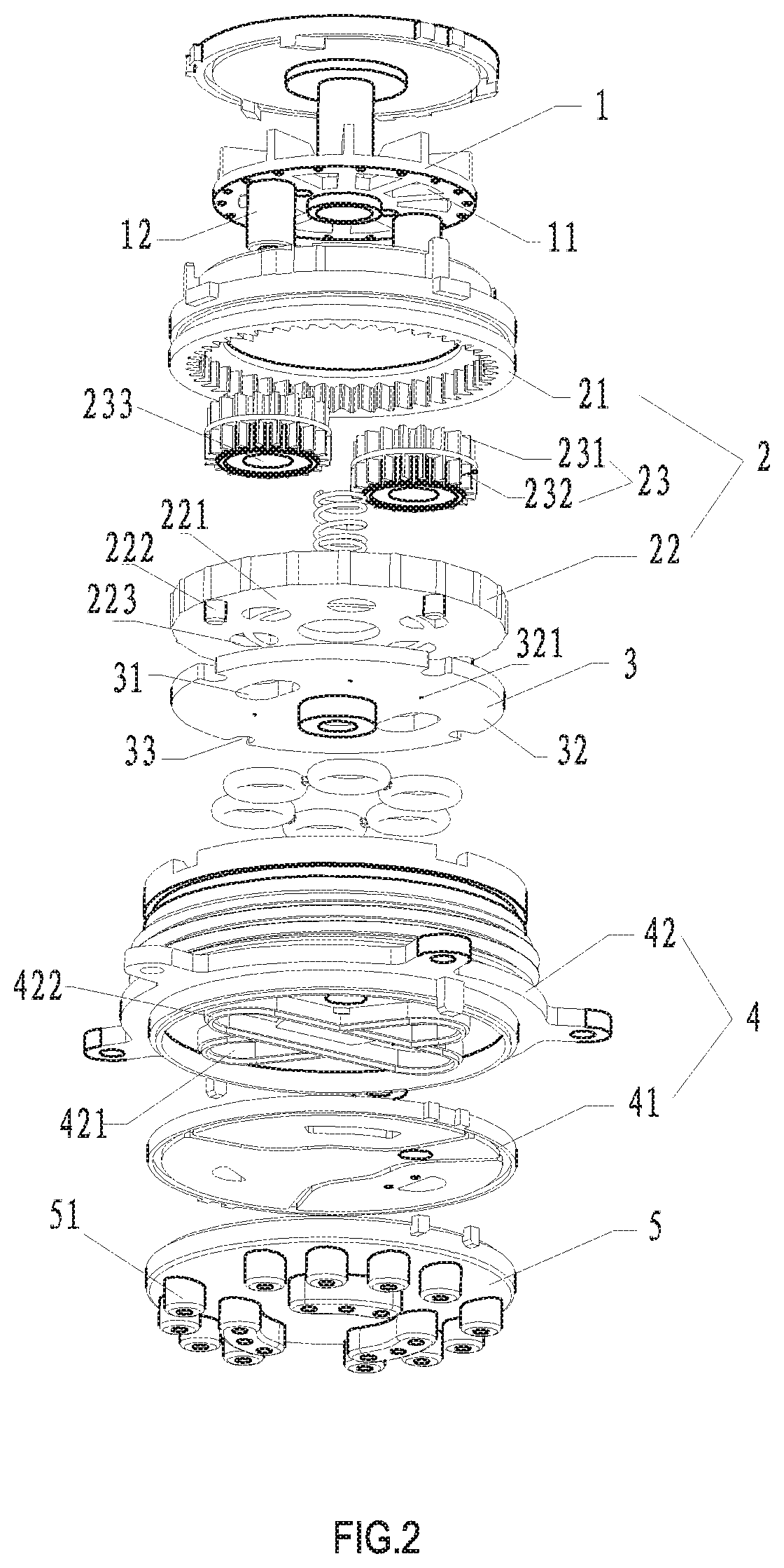 Massage water outlet device