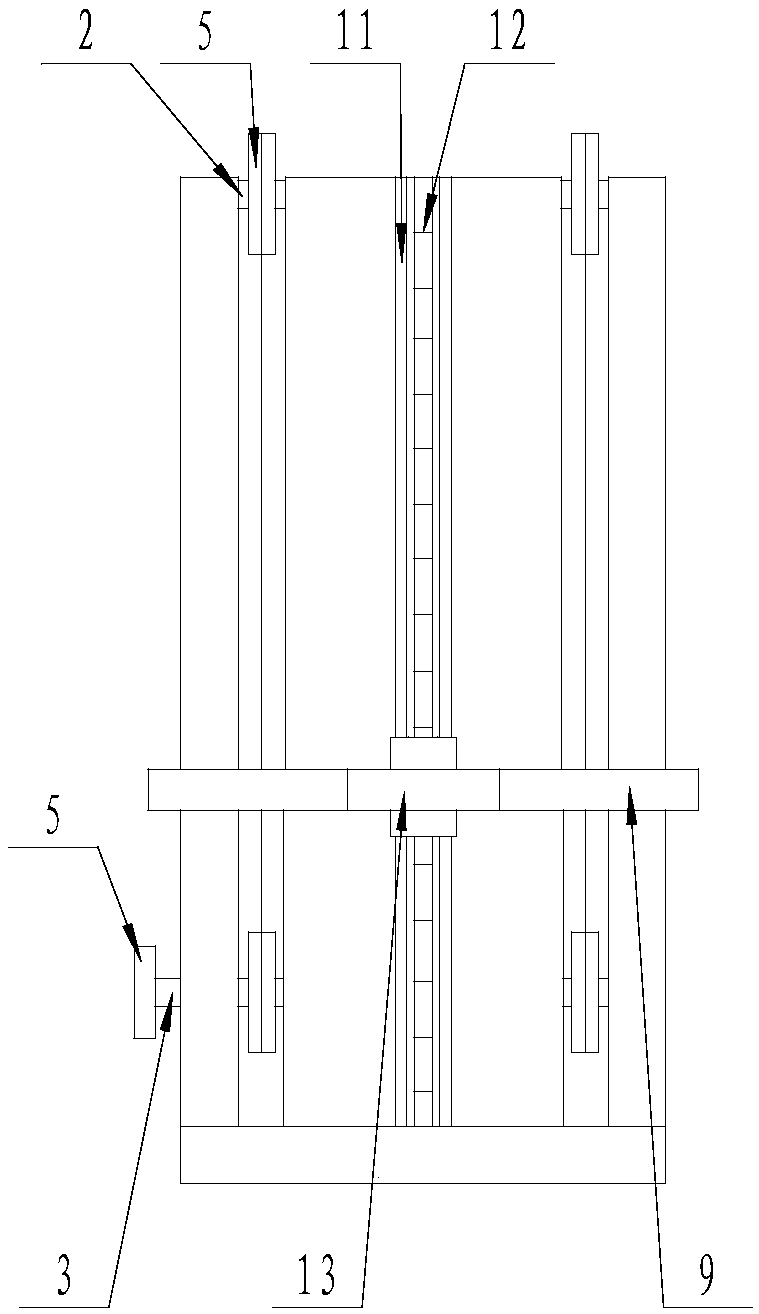 Electric inspection and maintenance ladder