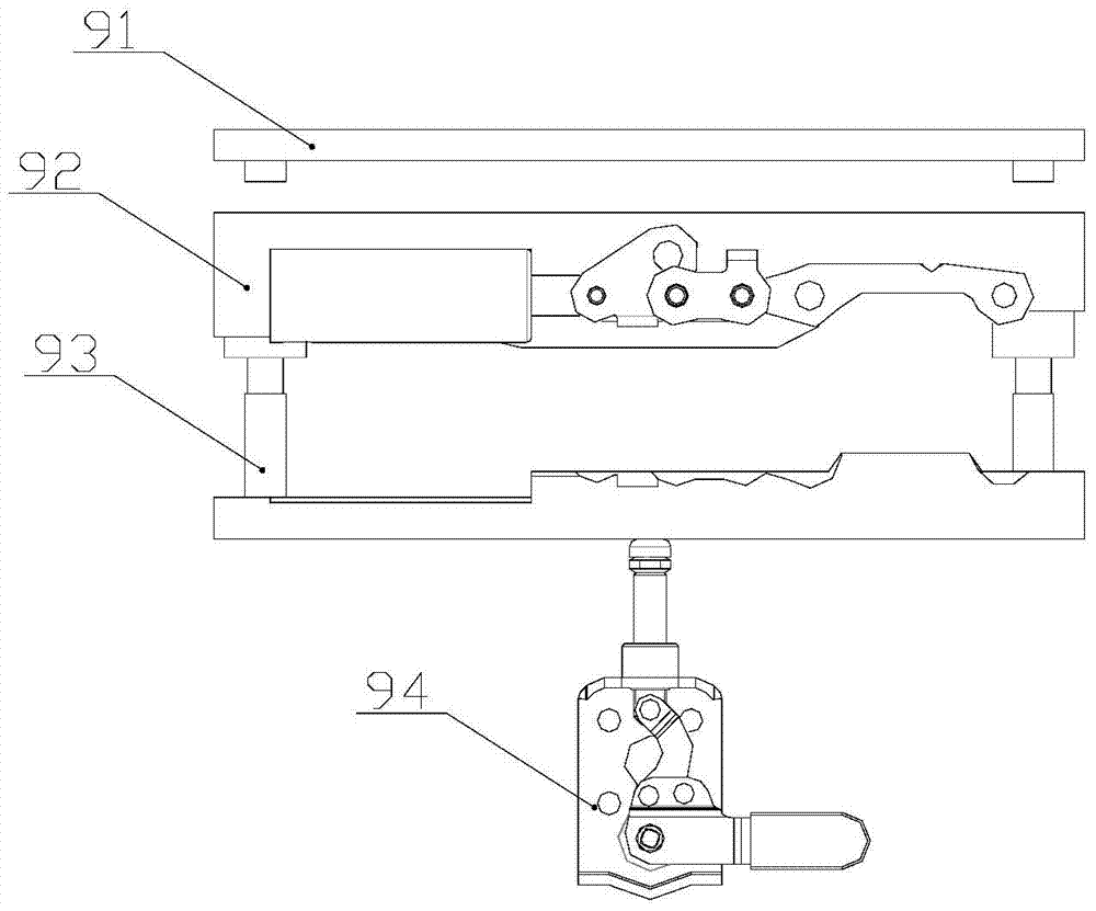 Assembly system and assembly method of telescopic rod module in hydraulic hinge