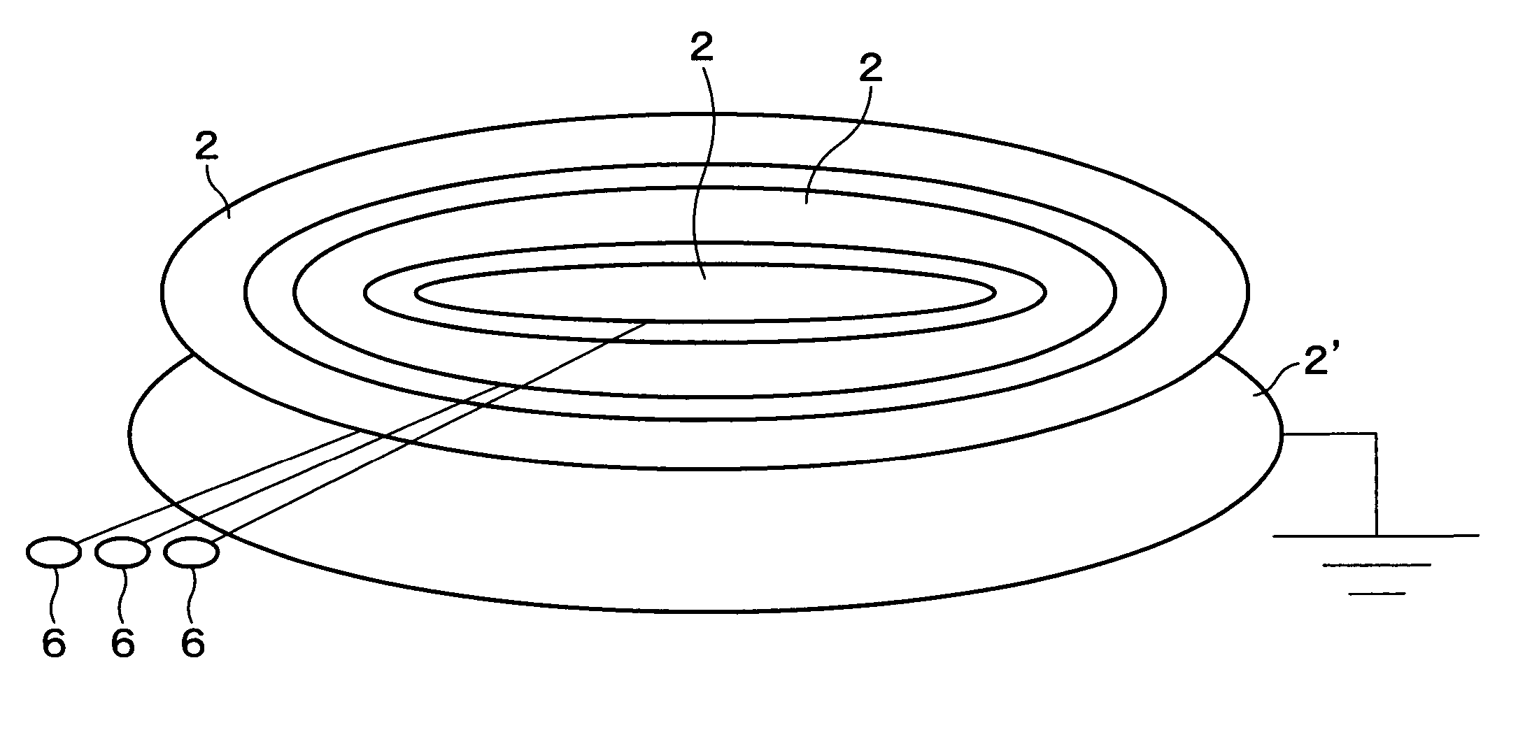 Piezoelectric sensor and input device including same