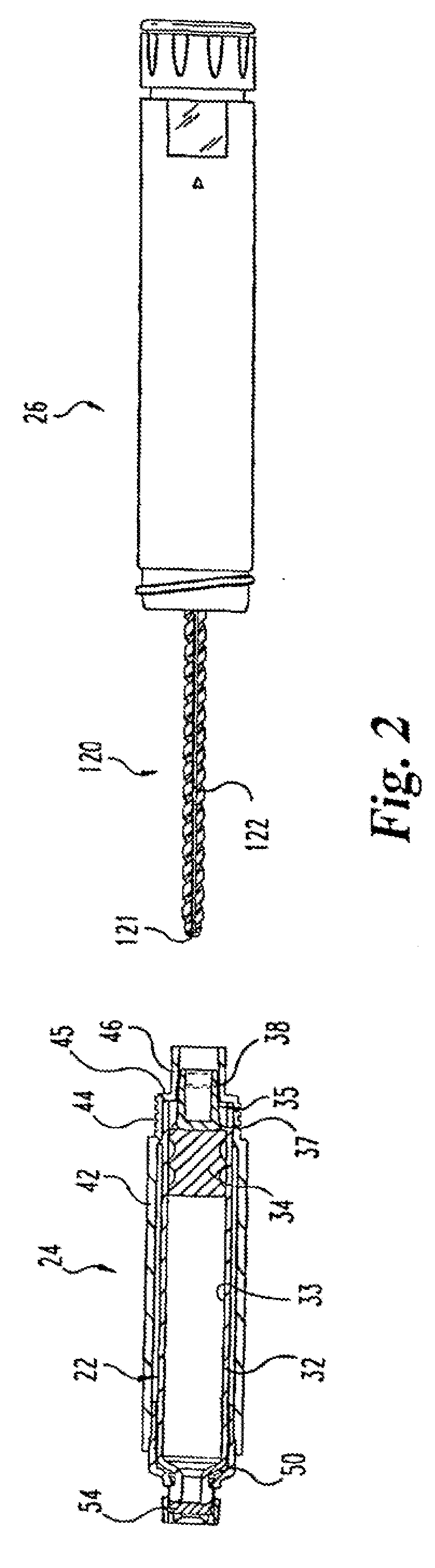 Medication injector apparatus with drive assembly that facilitates reset