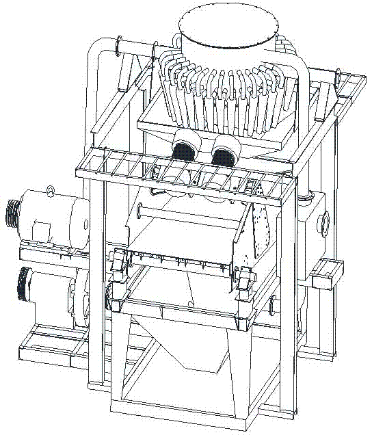 Reclaiming and purifying circulation environment-friendly system and reclaiming and purifying method for waste residues and wastewater of mines