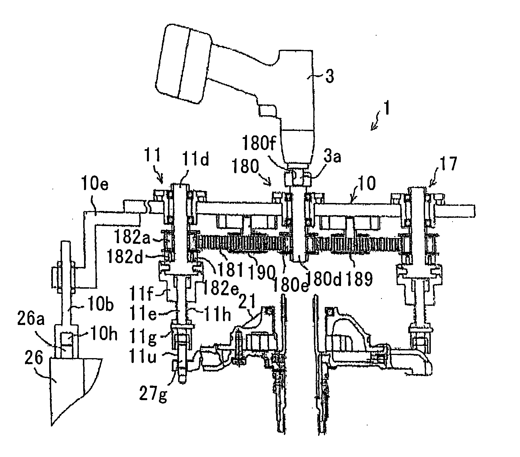 Fastener tightening device