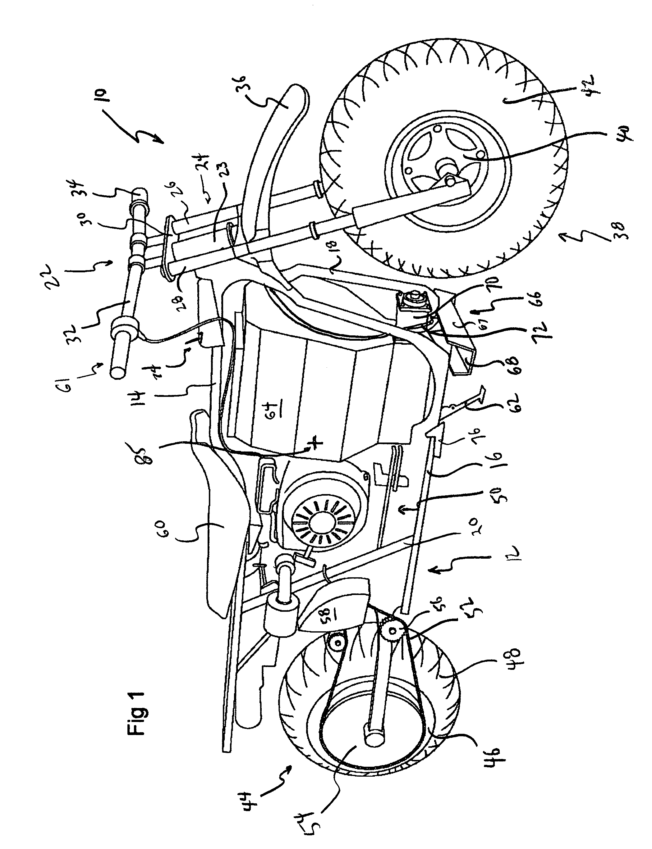 Self-propelled chemical delivery vehicle and dispenser