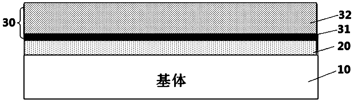 A long-acting antibacterial solid lubricating film layer for space environment and preparation method thereof