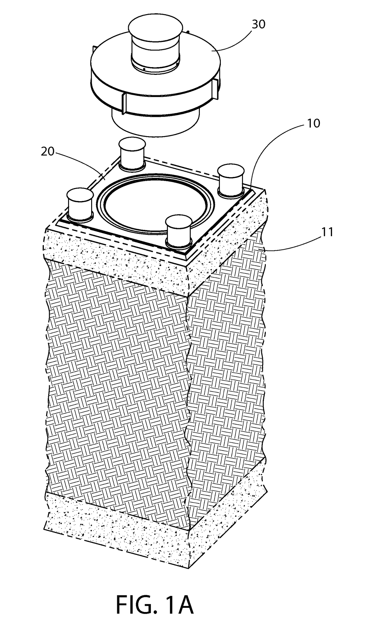 System and method of storing and/or transferring high level radioactive waste