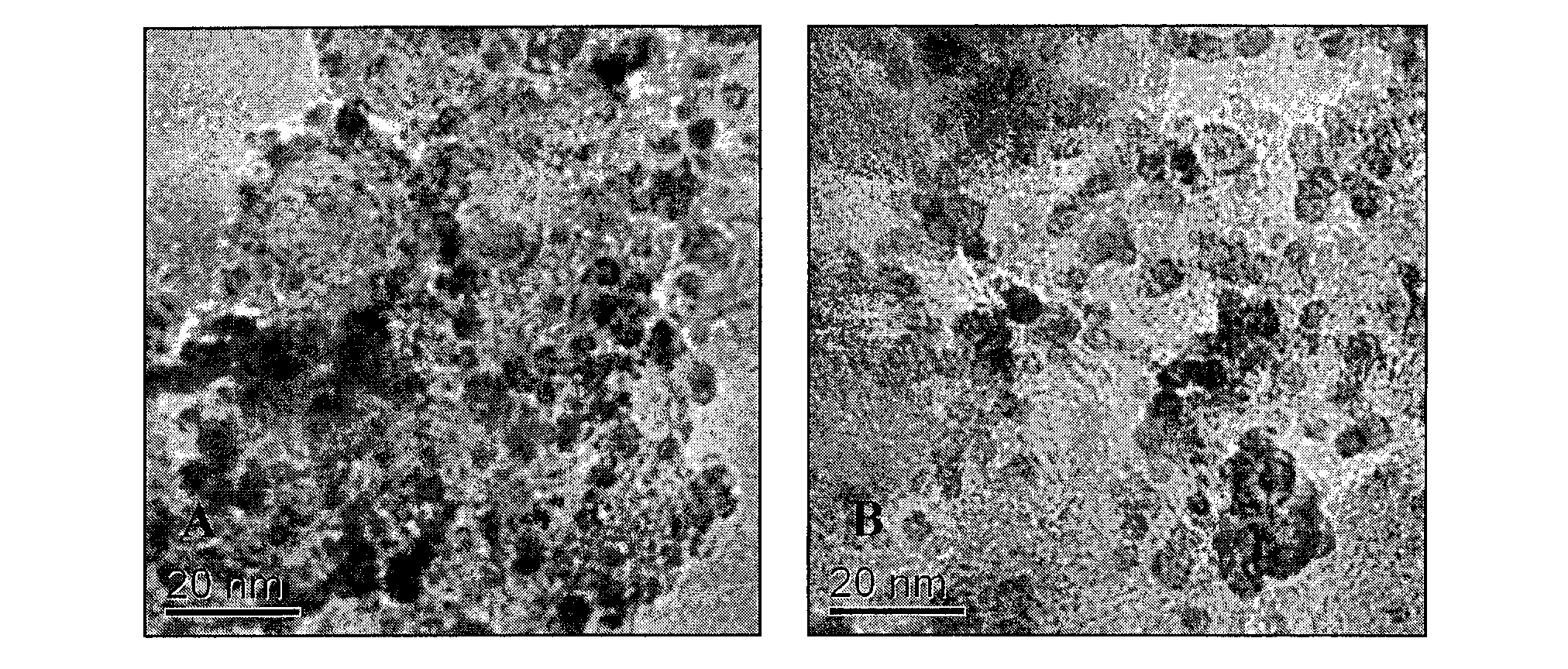 High-performance low-platinum catalyst for methanol fuel cell and preparation method thereof