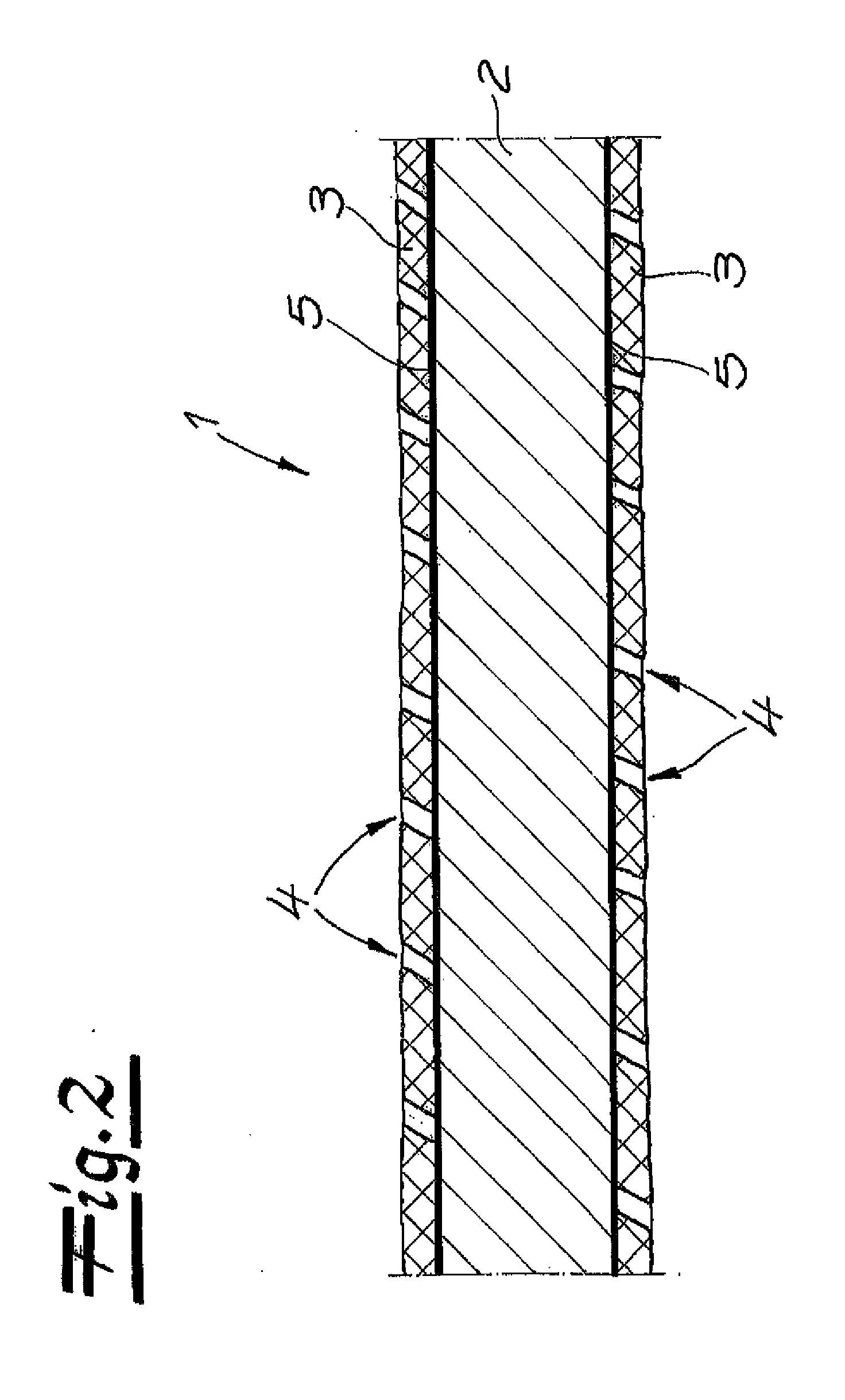 Elastomer laminate and method for its production