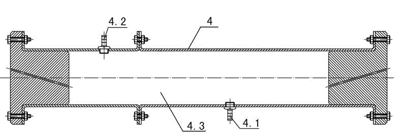 Multilayer compound eccentric-wear-preventing continuous sucker rod and manufacturing device and method thereof