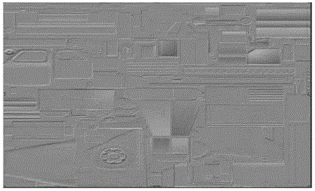 Model surface normal calculating method