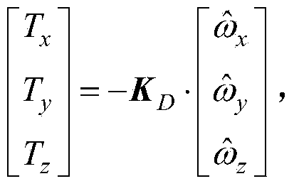 Rate damping method combining momentum wheel and magnetic torquer