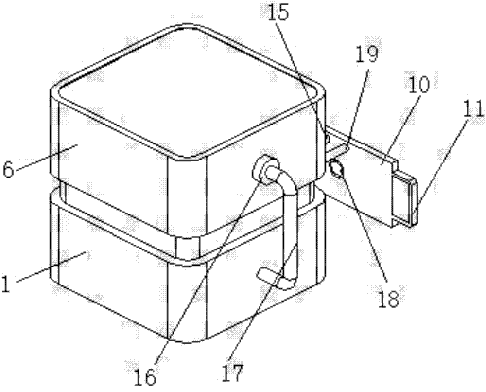 Multifunctional circular cold compress device for orthopedic nursing