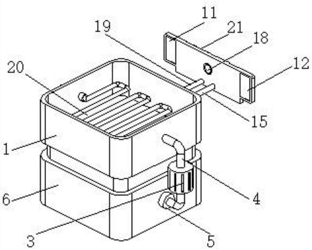 Multifunctional circular cold compress device for orthopedic nursing