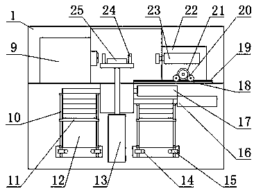 Automatic machining machine tool based on intelligent manufacturing