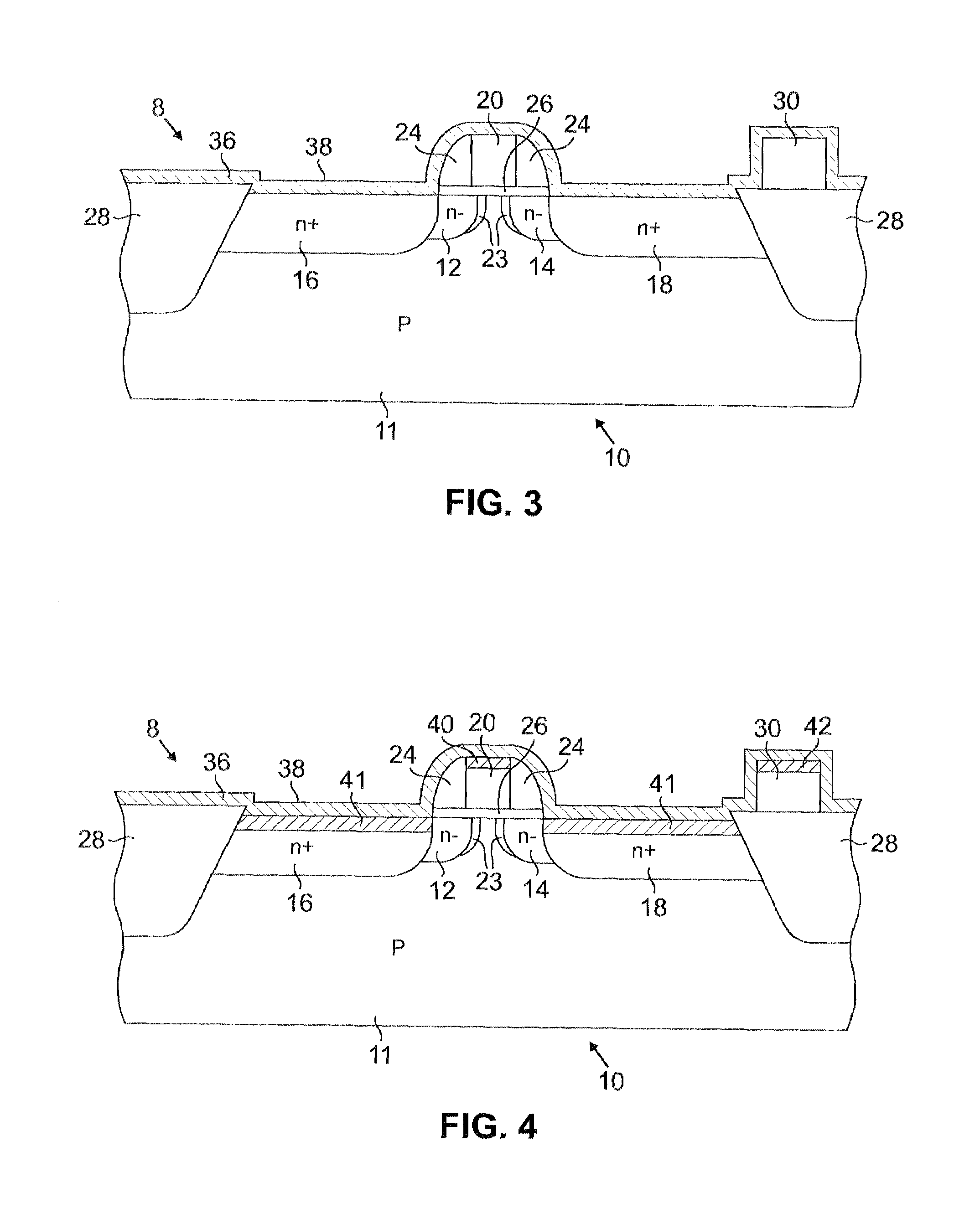 Method and apparatus for using cobalt silicided polycrystalline silicon for a one time programmable non-volatile semiconductor memory