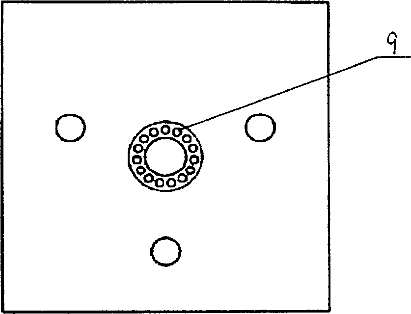 Technique method for electroplating inner surfaces of gear wheel holes and dedicated equipments