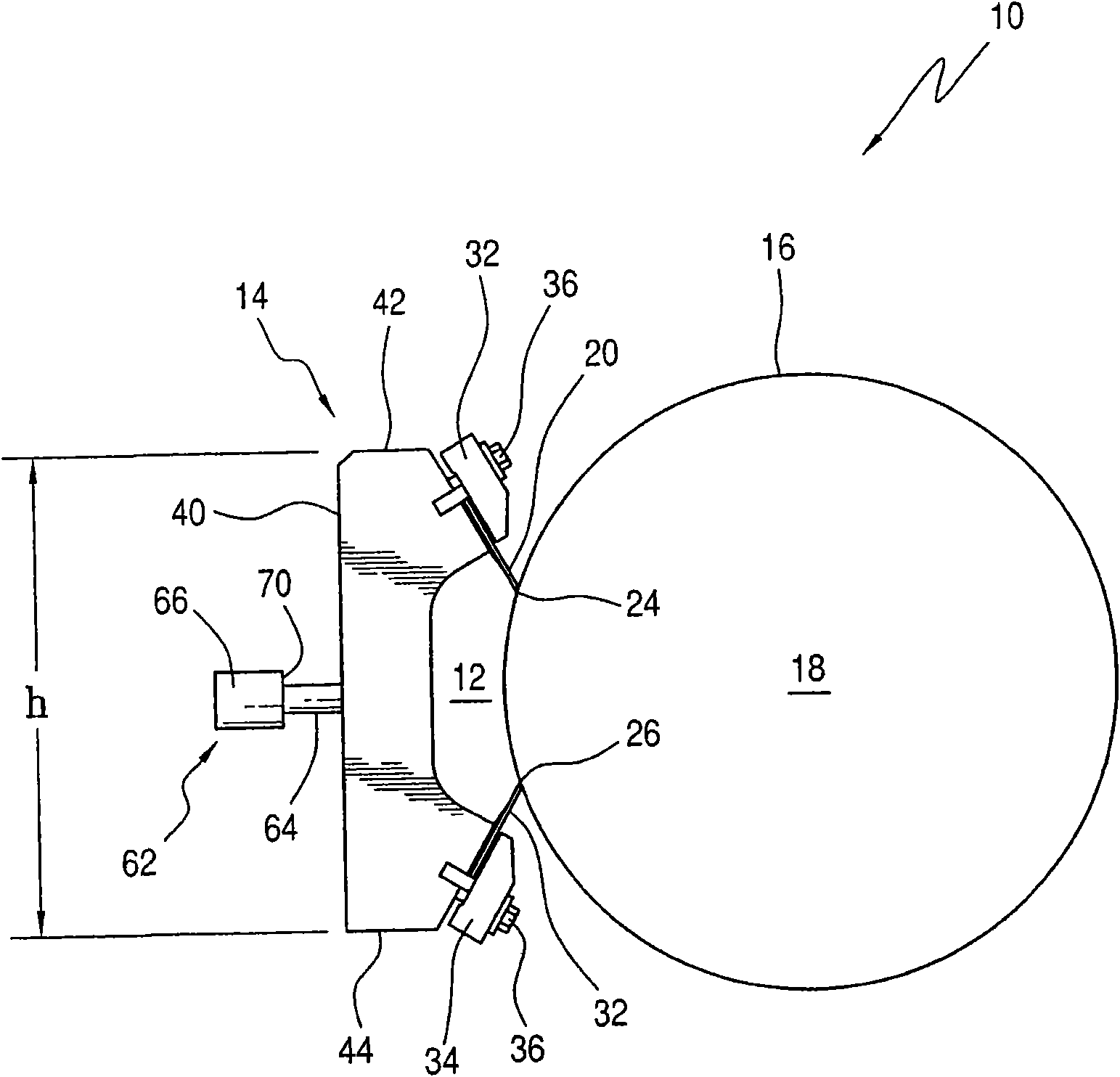 Doctor blade system