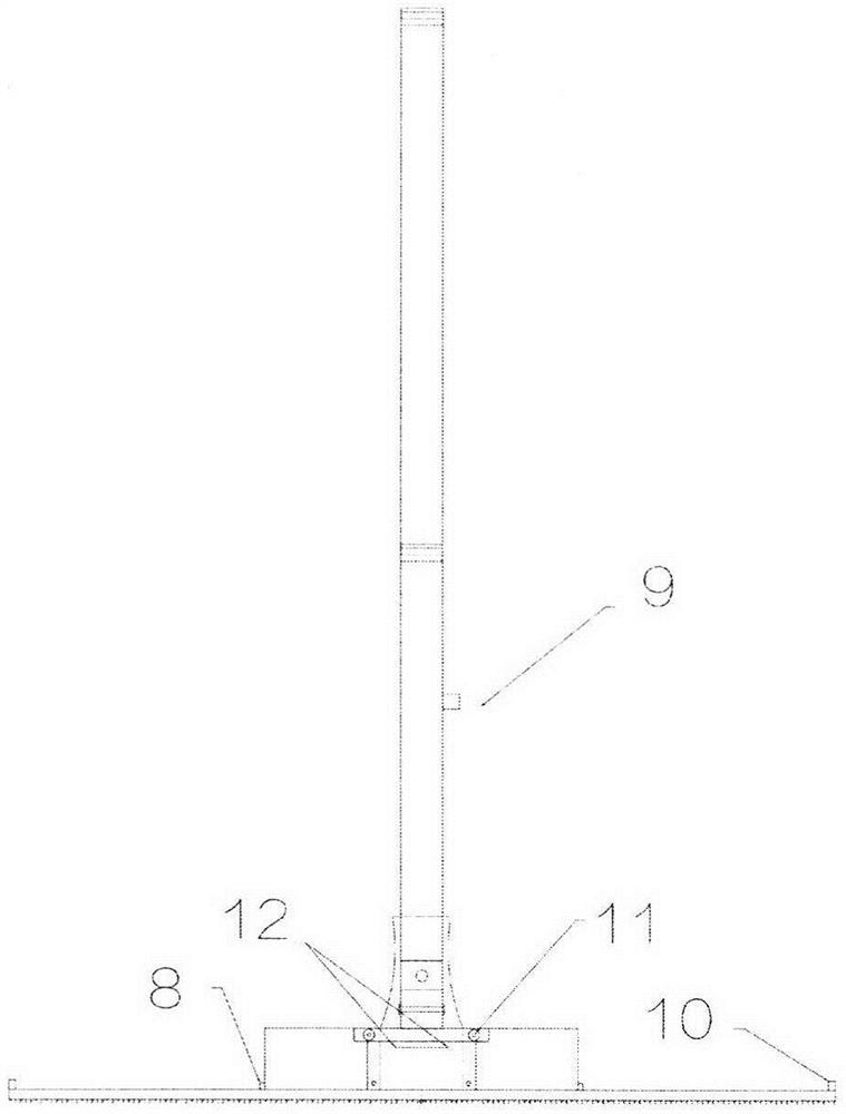 Flat-plate folding mop and cleaning and dewatering barrel