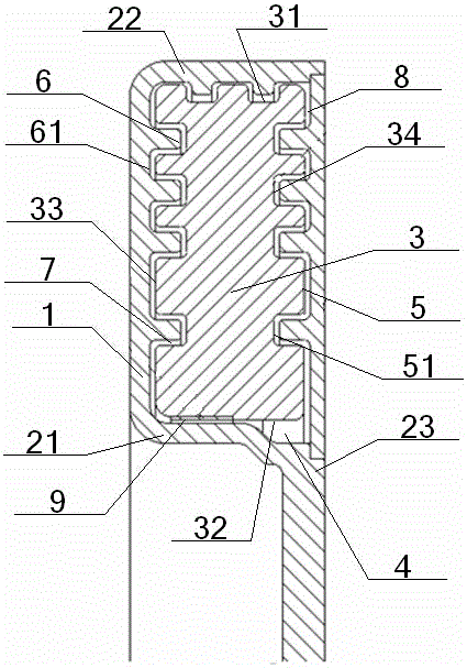 Silicone-oil torsional vibration damper with high rigidity and high damping