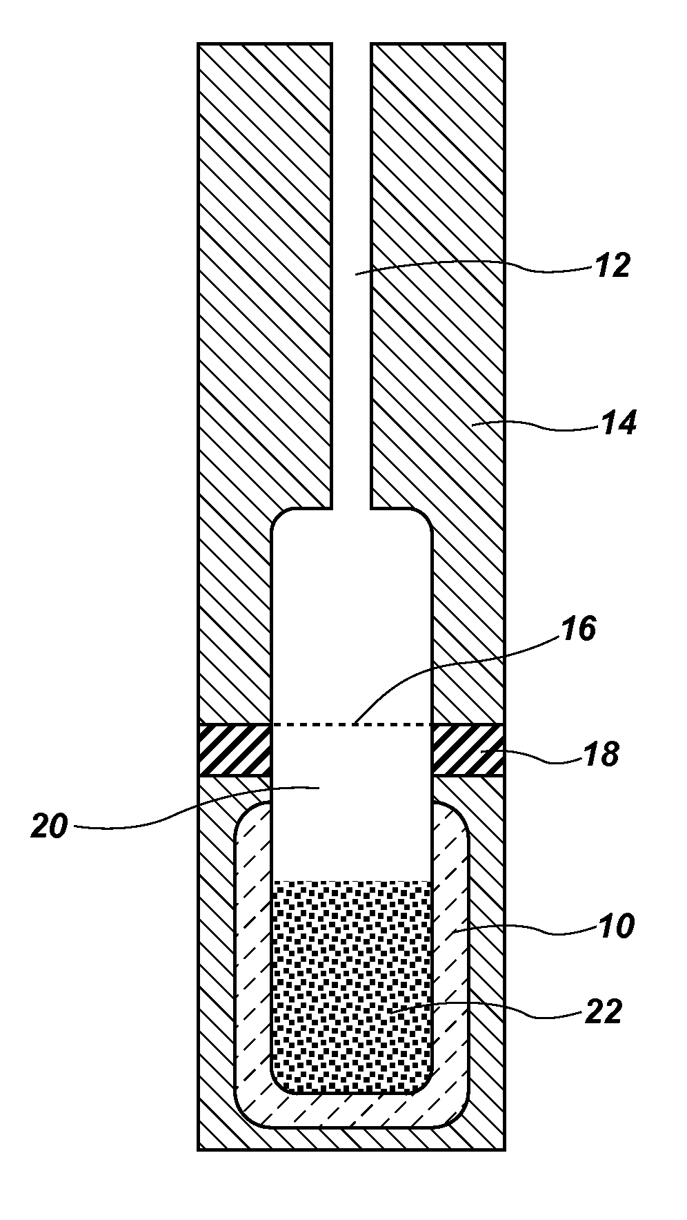 Simple equilibrium distribution sampling device for gc-ms calibration