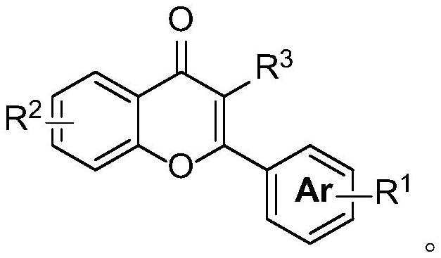 Preparation method of flavonoid compound