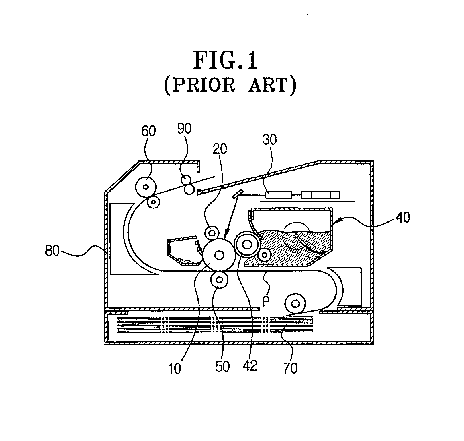 Roller spacing device